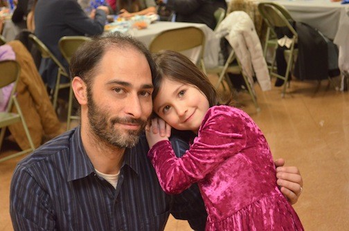 Greg Mulligon attended the dance with his 4-year-old daughter Grace, who is in pre-K at St. Christopher School.