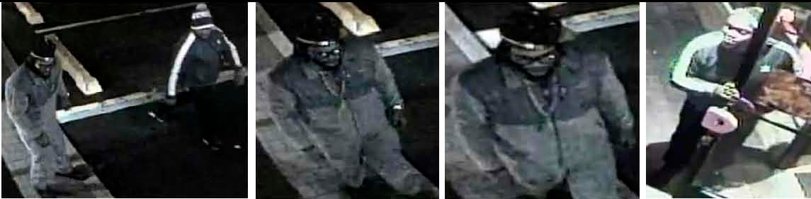 Crime Stoppers and the Nassau County Police Department are seeking the public’s help in identifying two men who were seen on security cameras outside a North Bellmore Dunkin Donuts allegedly attempting to rob a man.