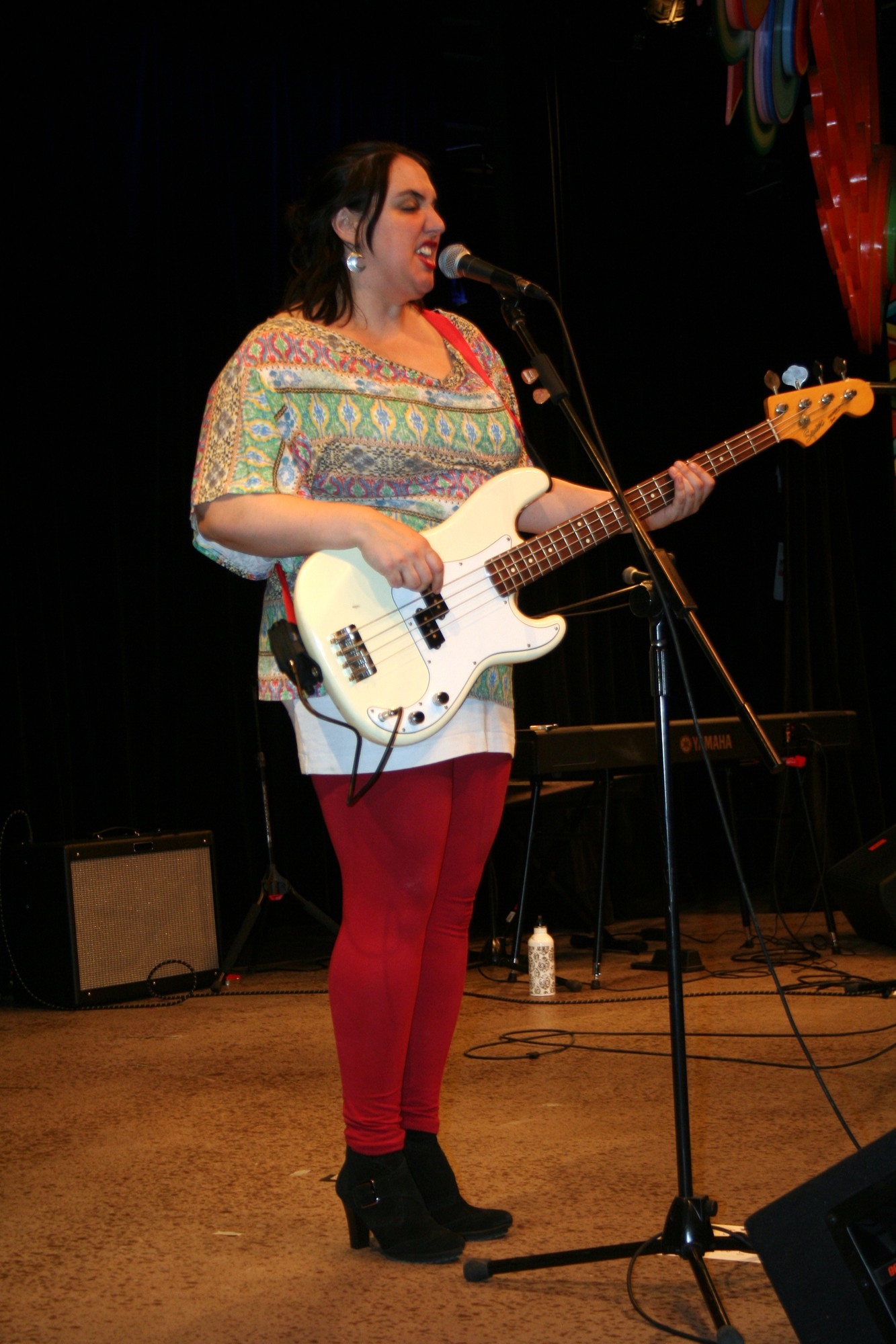 Guitarist Tina Kenny sang out a tune.