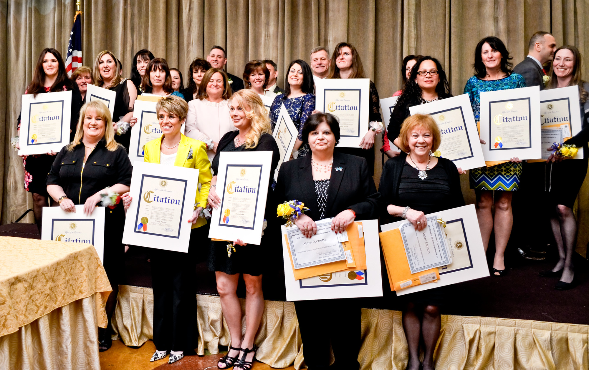 Thirty child advocates from the district’s nine PTA units were honored at Monday’s 42nd Founders Day Scholarship Dinner.