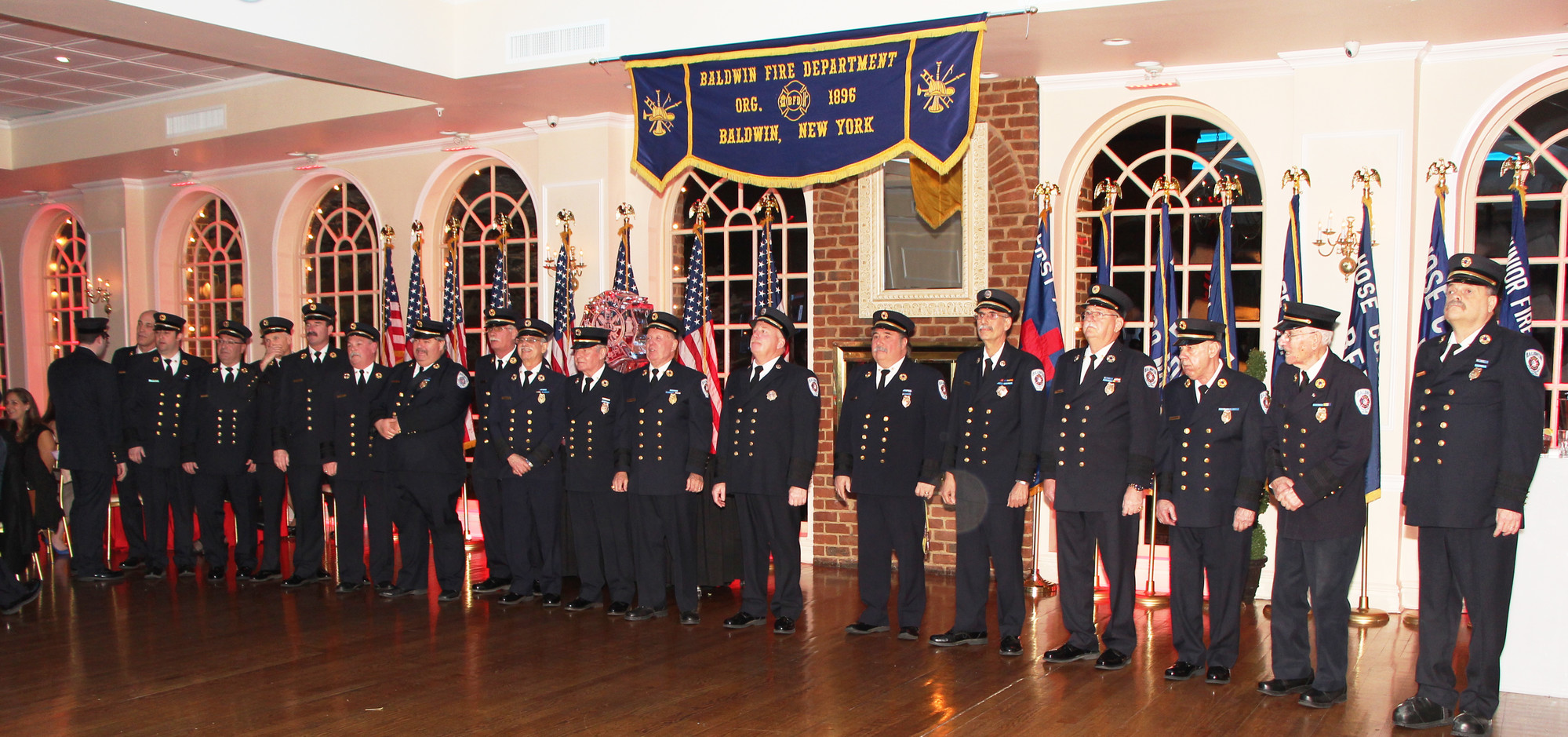 The Baldwin Fire Department hosted its 120th installation ceremony on March 28 at the Coral House in Baldwin.
