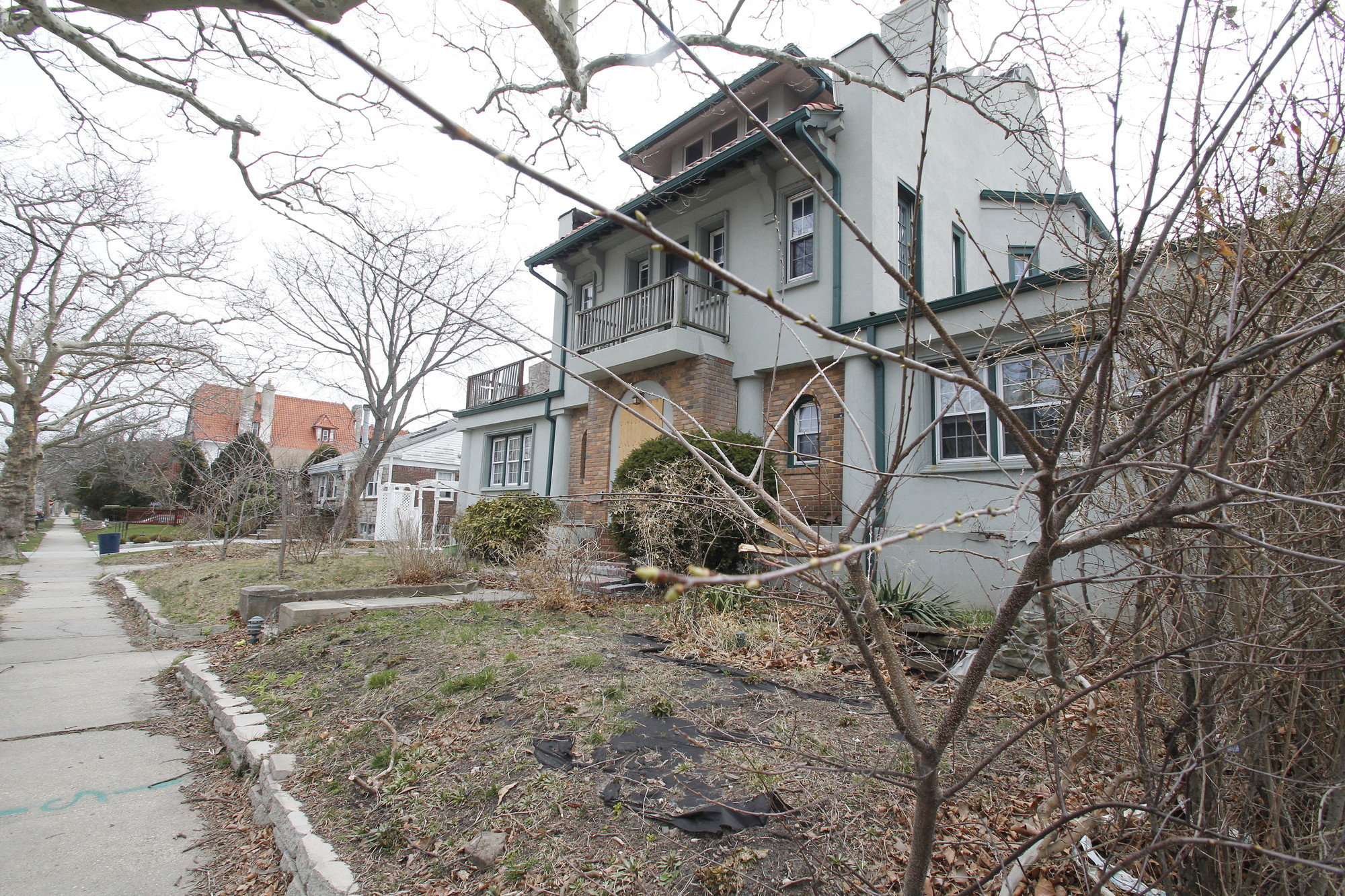 Ownership of this property has been up in the air since its elderly owner moved into a nursing home years ago and the foreclosure process stalled.