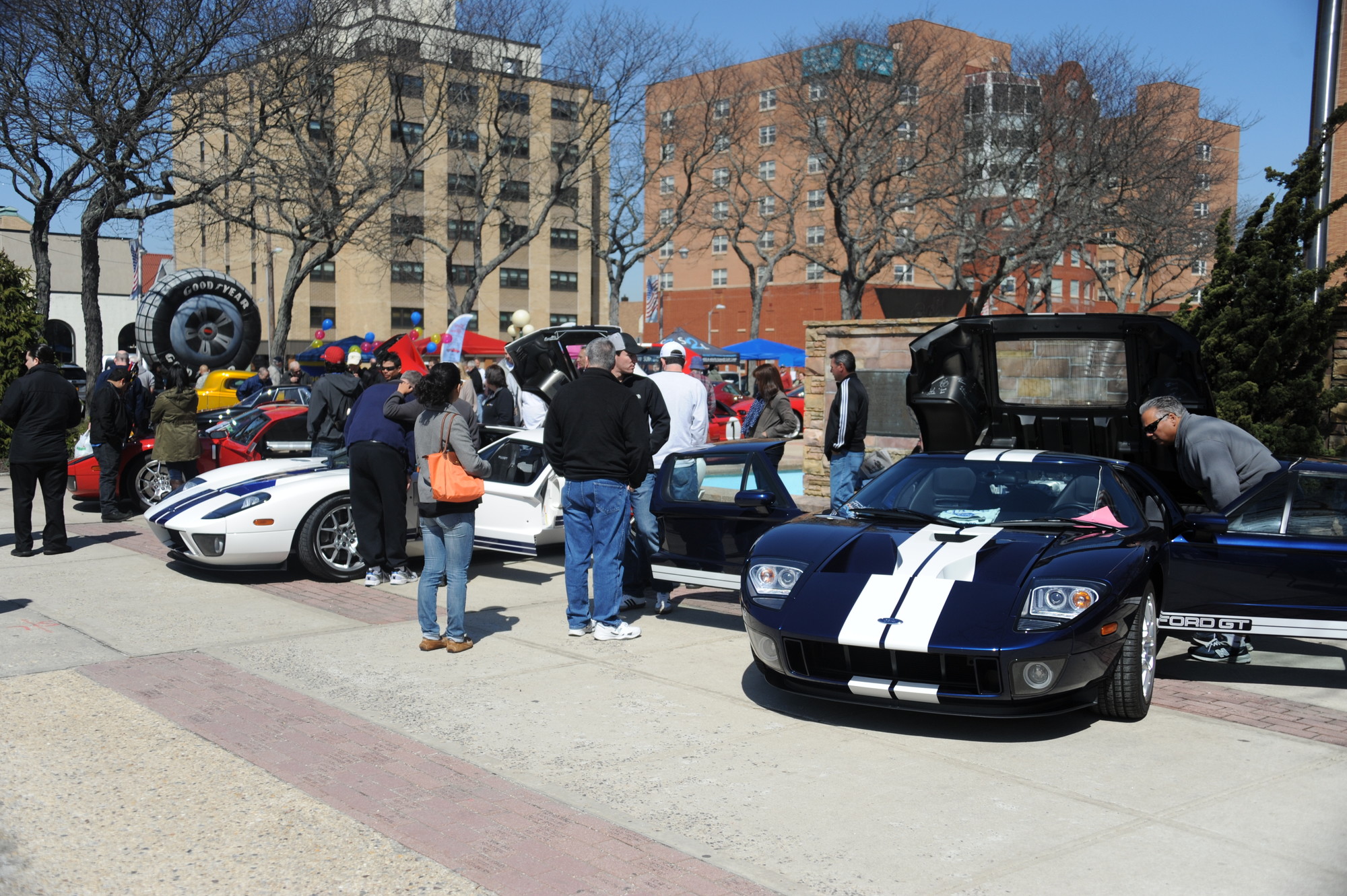 Chamber President Mark Tannenbaum said patrons came from as far away as Westchester and Bergen counties to admire the cars vehicles and enjoy the good weather.