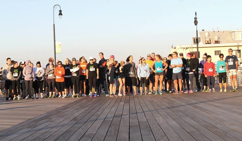 Runners took part in the first Run, Ride, Rebuild event in Long Beach last fall.