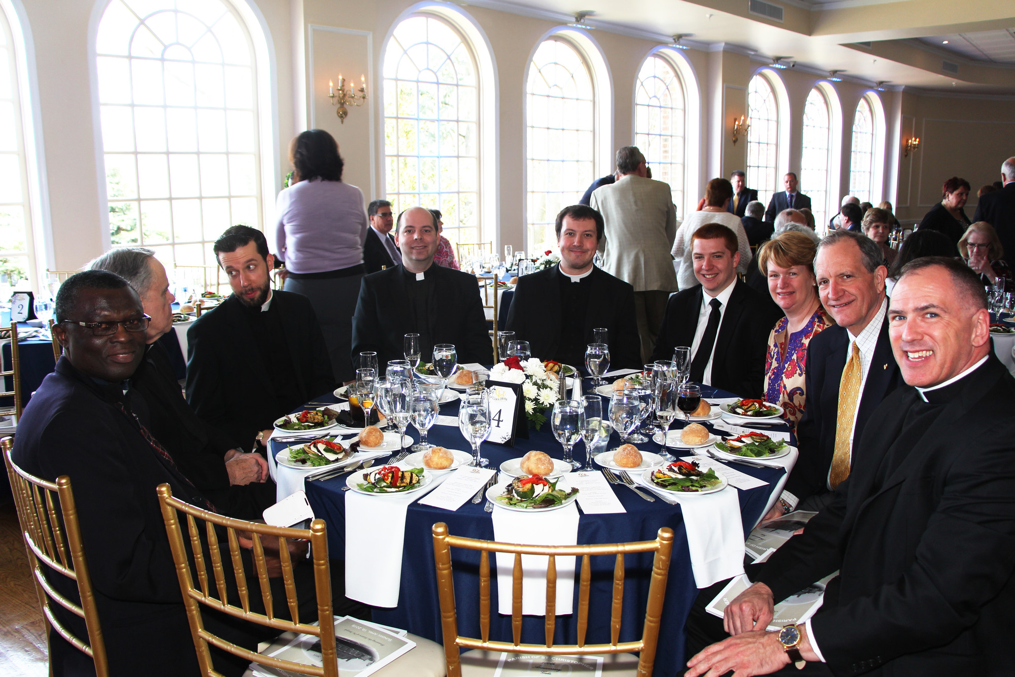 St. Christopher’s Parish hosted a gala at the Coral House in Baldwin last Saturday to celebrate its 100-year history.