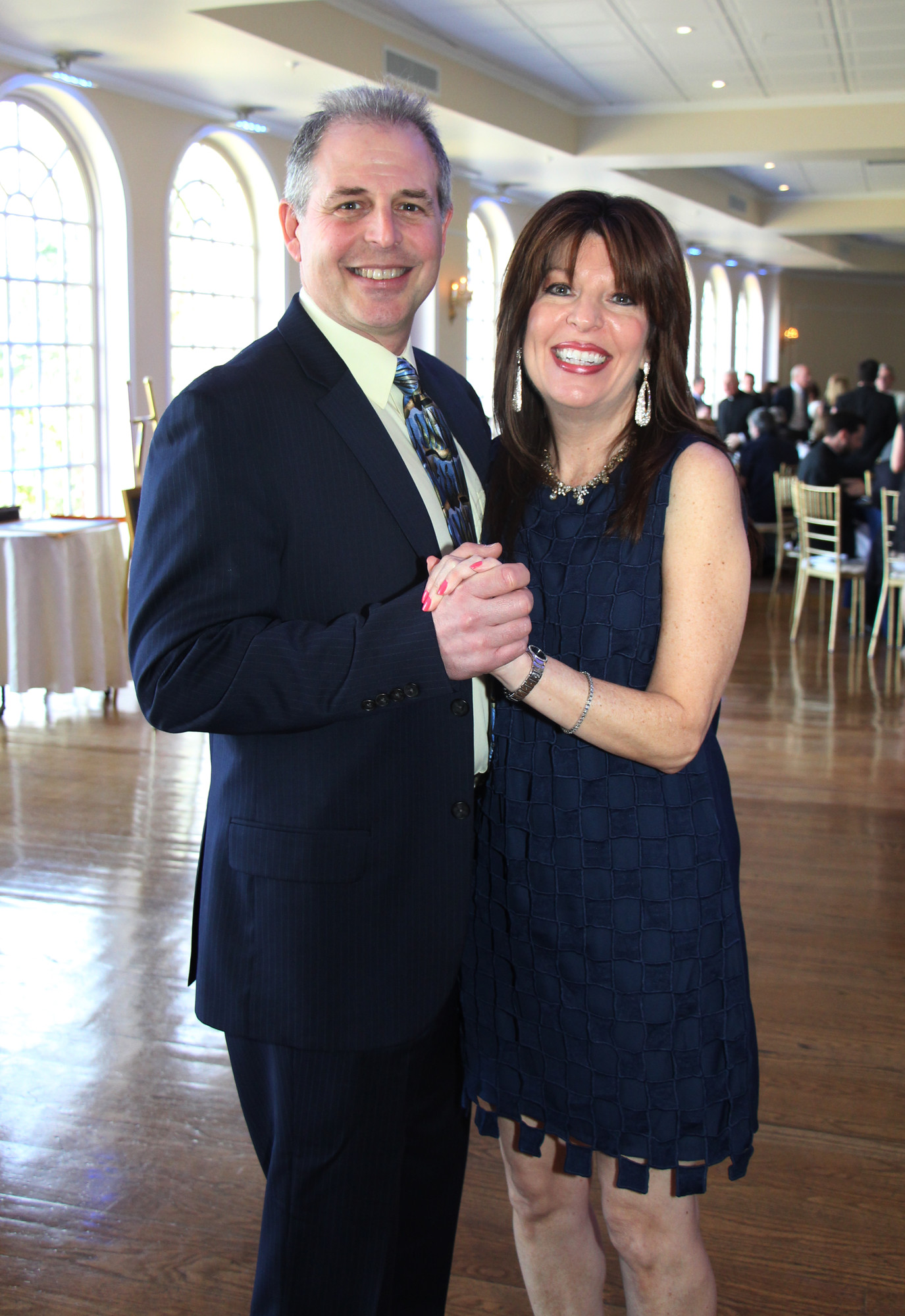 Steve Sciortino with his wife Robin shared a dance at the gala.