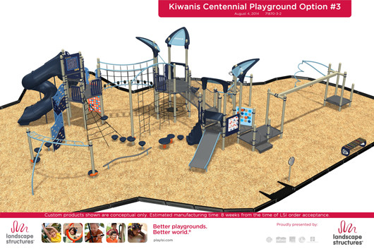 A possible plan for the new Hegarty playground