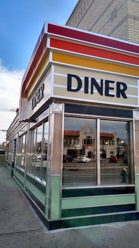 The newly remodeled Laurel Diner.