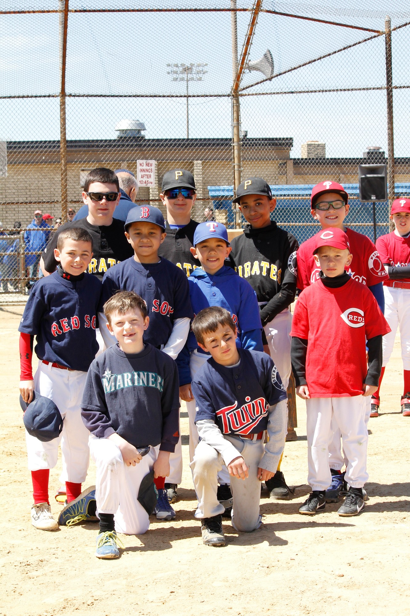 Kids in Baldwin Little League got their season started on April 25.