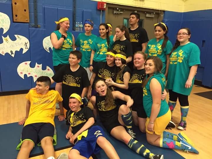 In back: Brook Shapiro, Matt Cody, Joe Liabach, Julia DerGarabedian, Kayla Sedotto, Tom Cippolla, Alexus Arnold and Rachel Treglia, second row: John Aebly, Nina Carnazza, Jenna Malone, Katie McMahon and Marissa Feminella, bottom row: Jordan Hugues.