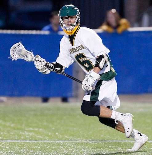 Senior Michael Toy came up big with two late goals in Lynbrook's 6-4 victory over South Side in a Nassau Class B semifinal.