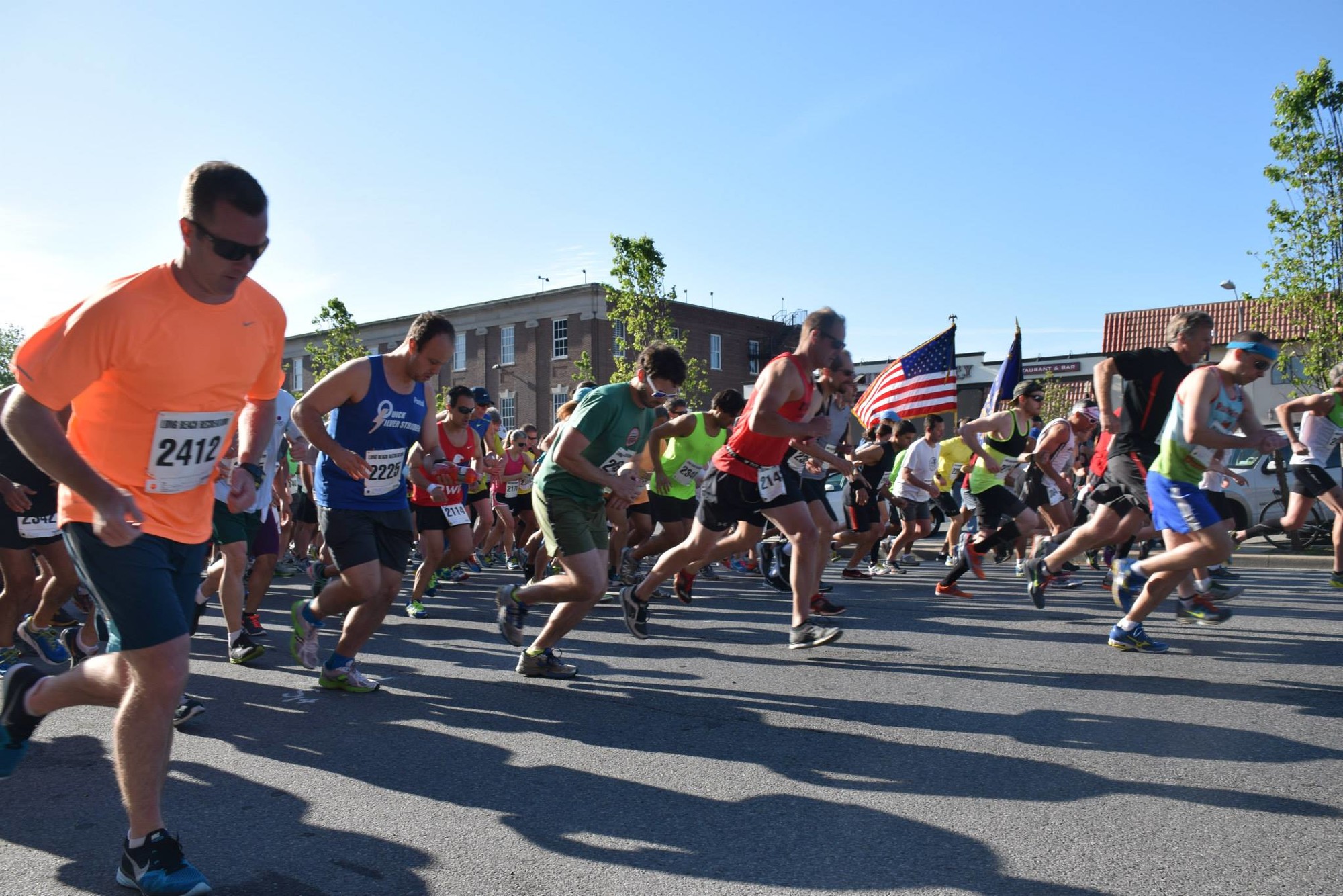 Hundreds tackled the 10-mile race last weekend to honor those that made the ultimate sacrifice for their country.