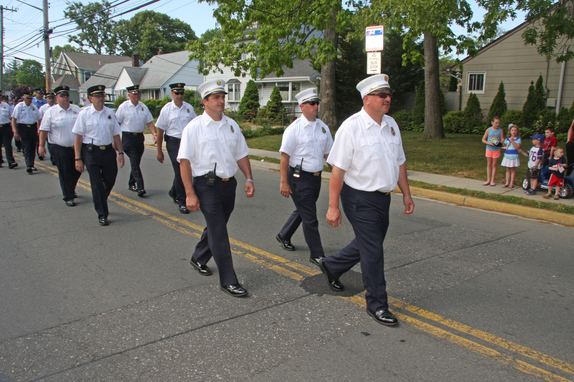 The Seaford Fire Department was led by Chief Bob Podesta, First Assistant Chief Keith Kern and Second Assistant Chief Mike Bellissimo.