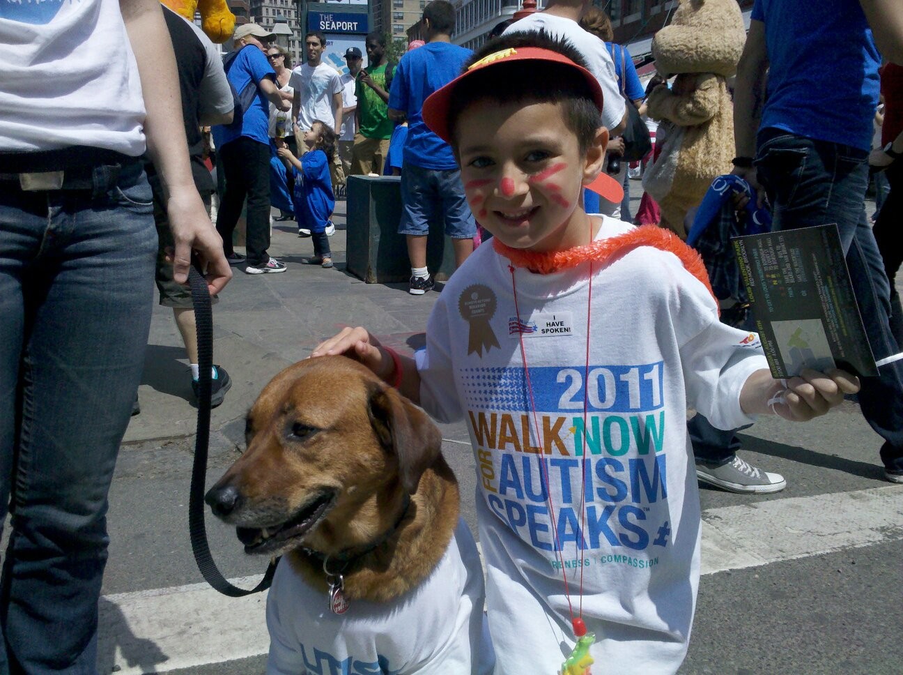 Alex Huertas, who wanted to make a difference for those in need, took part in an Autism Speaks fundraiser at the South Street Seaport in 2011.