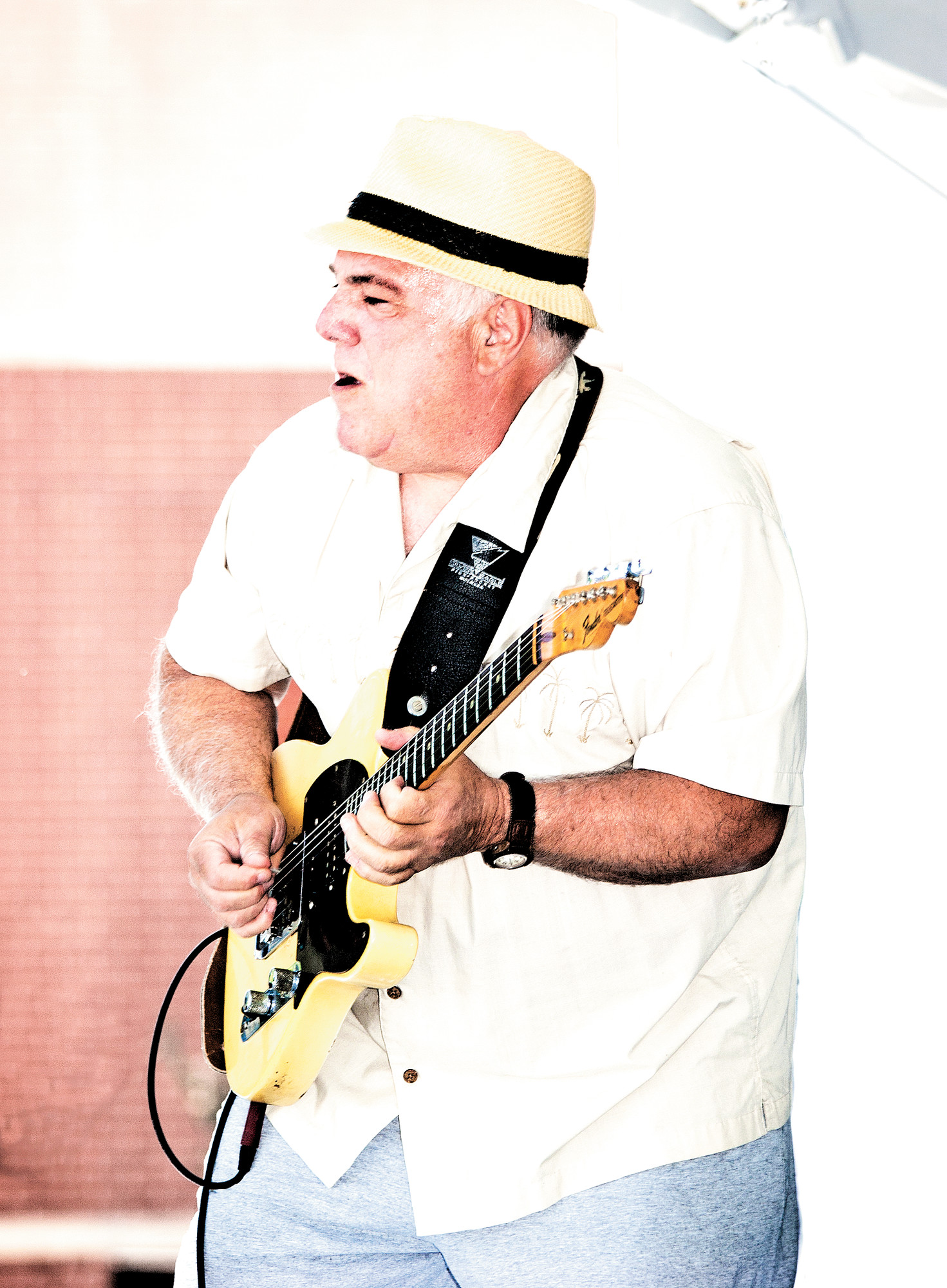Guitarist Mike Barnett, of J. Brittany and the Bad Boys, rocked the crowed at last year’s festival.