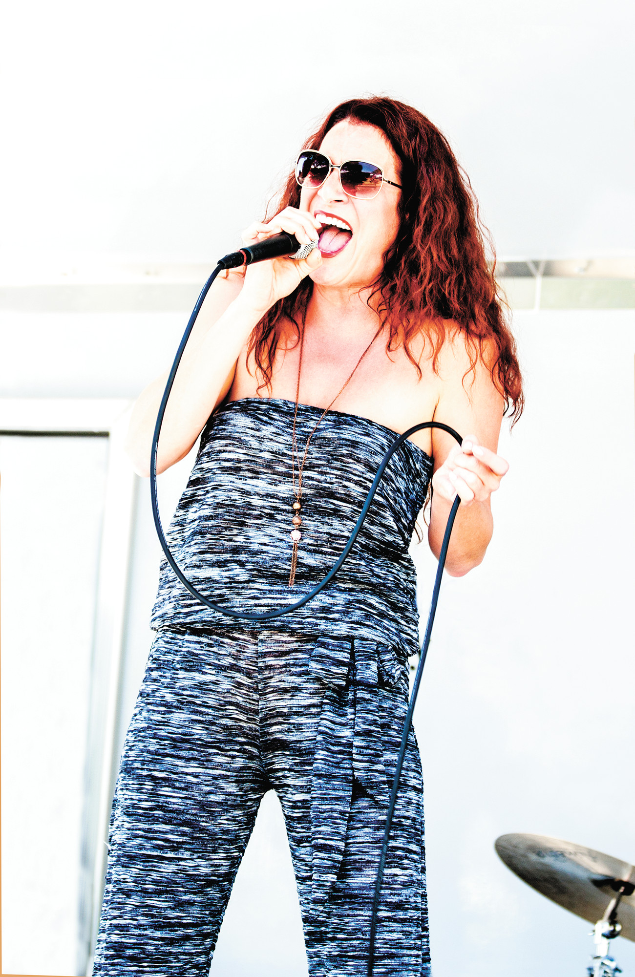 Vocalist Lisa Engellis belted out a cover of Led Zeppelin’s “You Shook Me.”