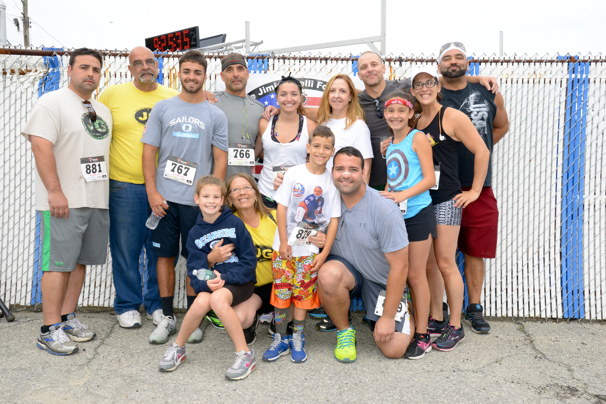 Gubelli family at the 2015 Race/Walk.