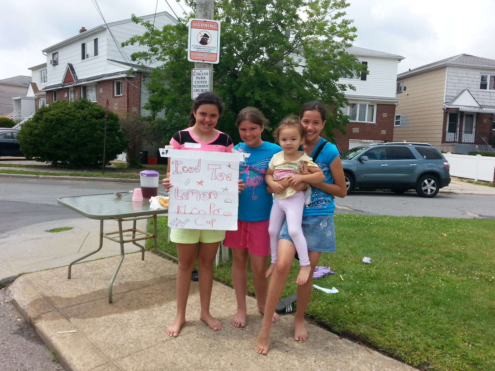 Four budding entrepreneurs, Lilly Vazquez, Mikayla Smith, Jarianna Tanon, and Sterlyn Tanon locate in Island Park.