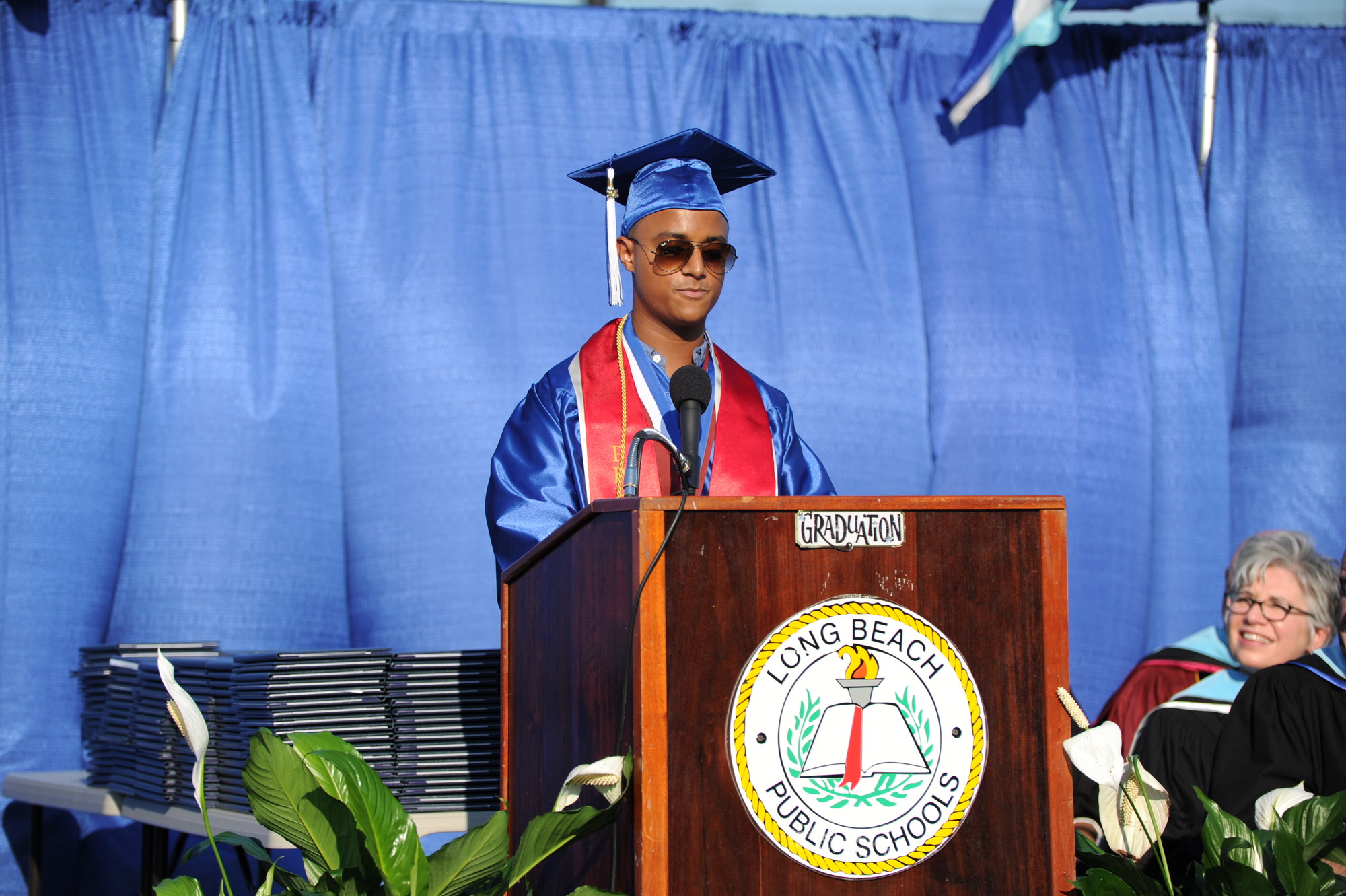 Brandan Persaud represented his fellow students as class president through all four years of high school.