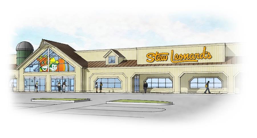 A rendering of Stew Leonard’s proposed location in Farmingdale.