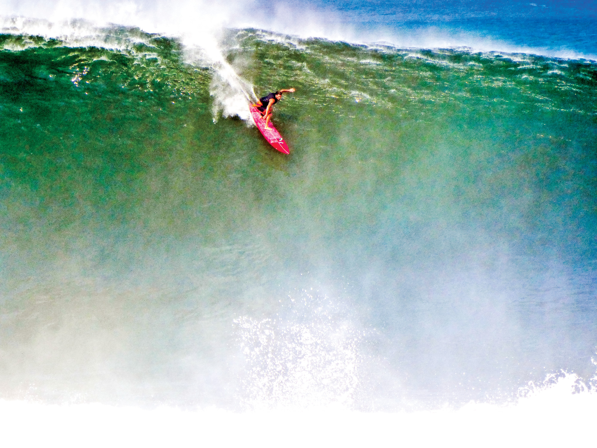 Courtesy Benjamin DeCamp
Professional big-wave surfer Will Skudin rode one of the biggest waves of his life in Mexico — estimated to be 60 feet high.