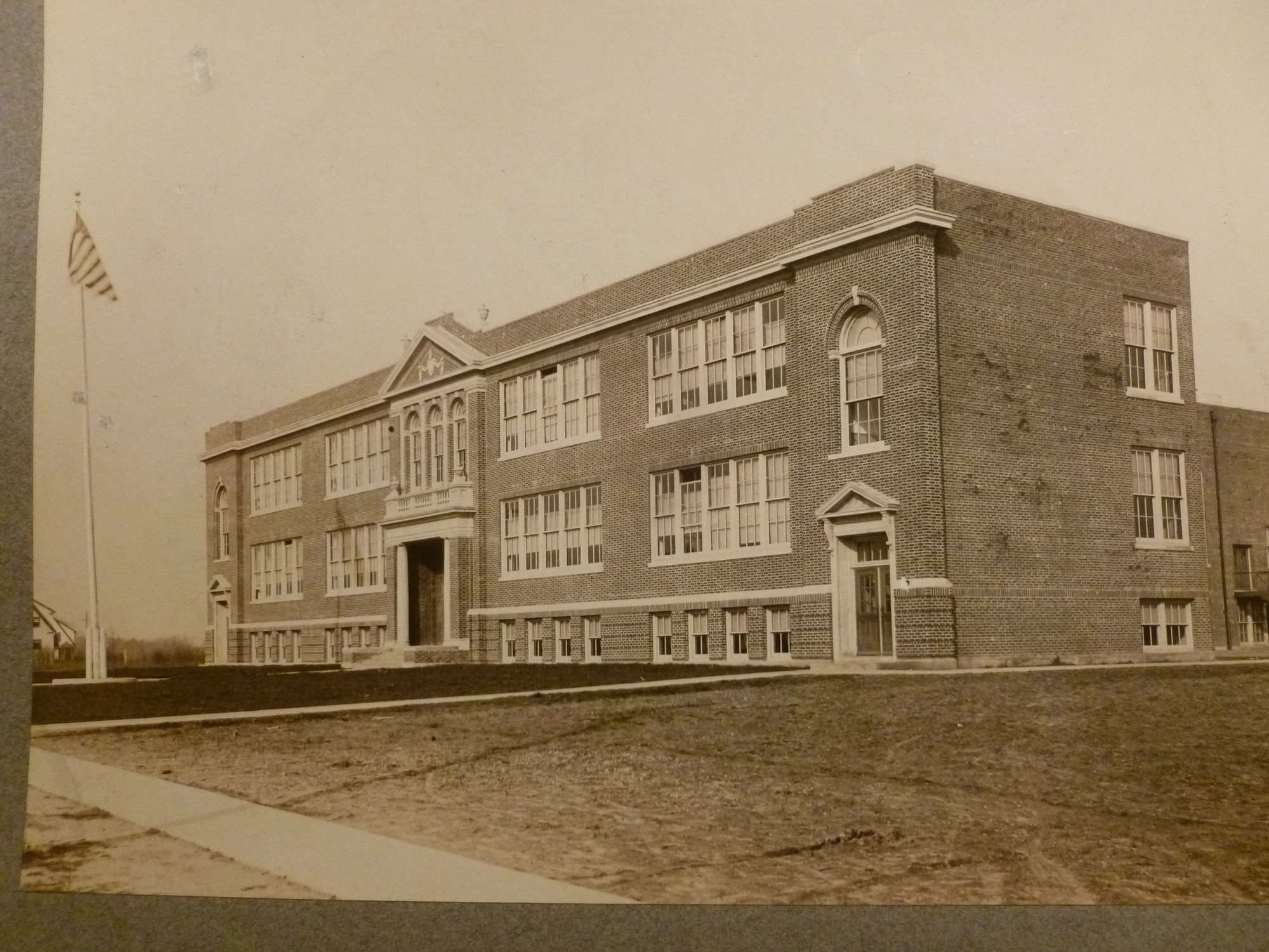 The school when it was first built in 1929.