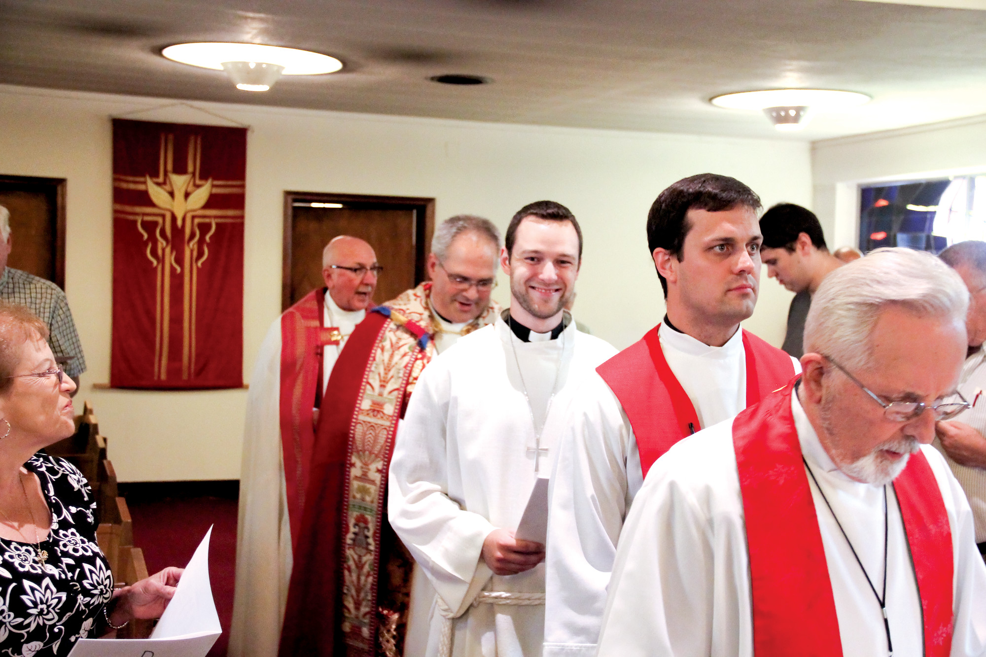 Budenholzer was ordained and installed at a ceremony at Calvary Lutheran Church last Sunday.
