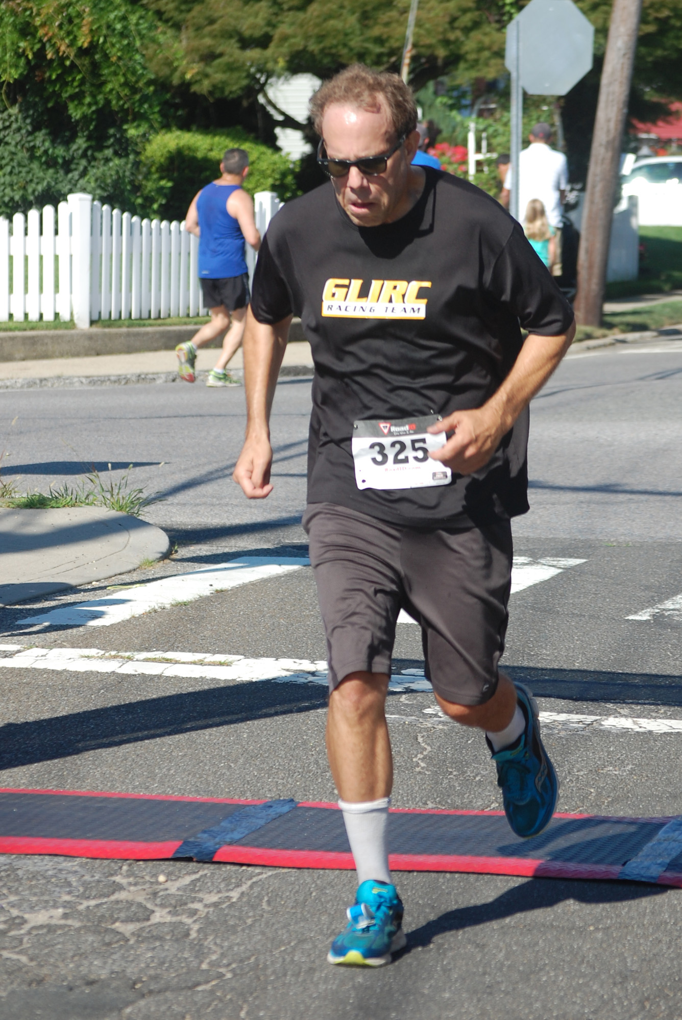 David Rockitter, Justin’s father, ran the 5K in honor of his mother.