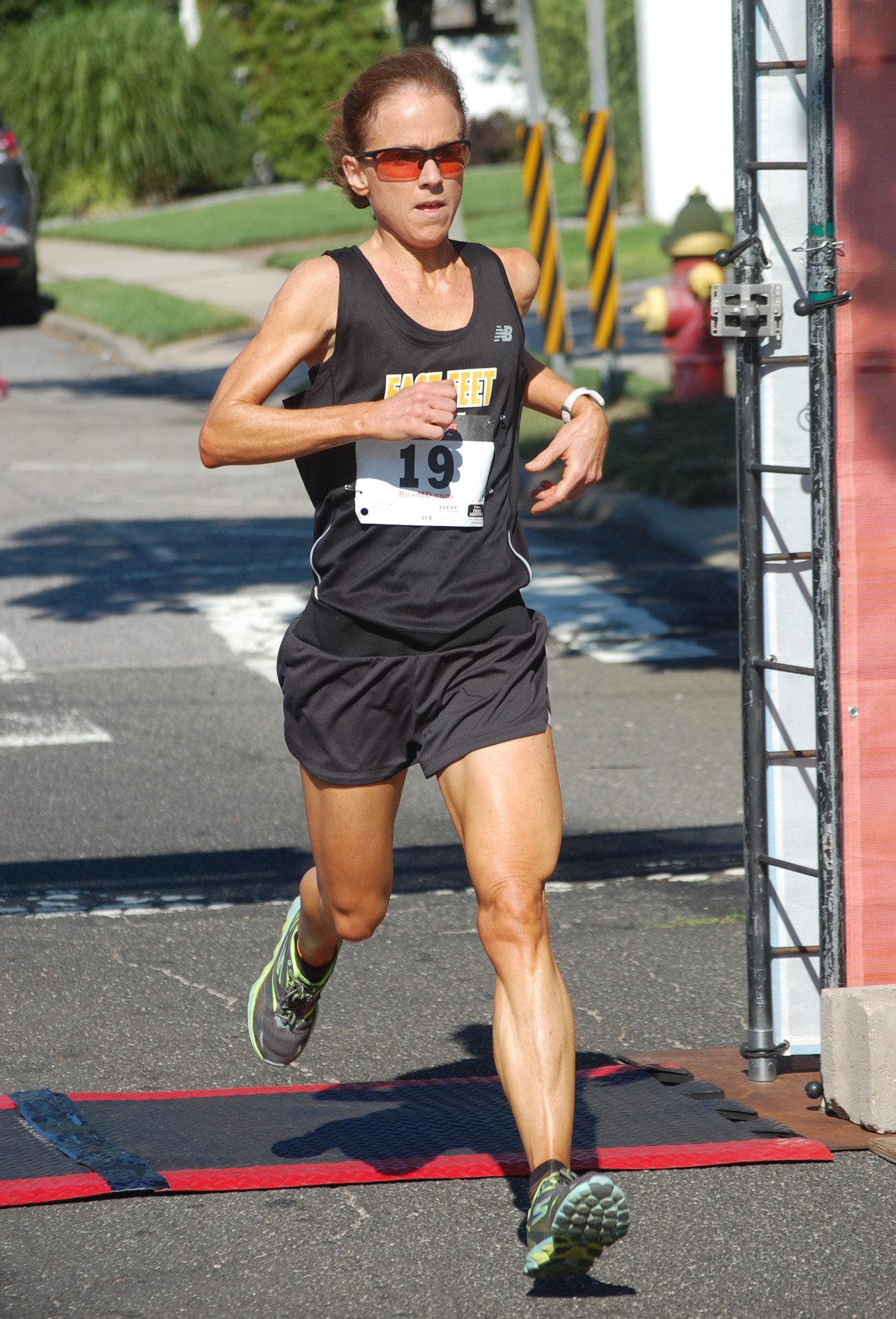 Una Broderick finished third among women and first among Wantagh residents.