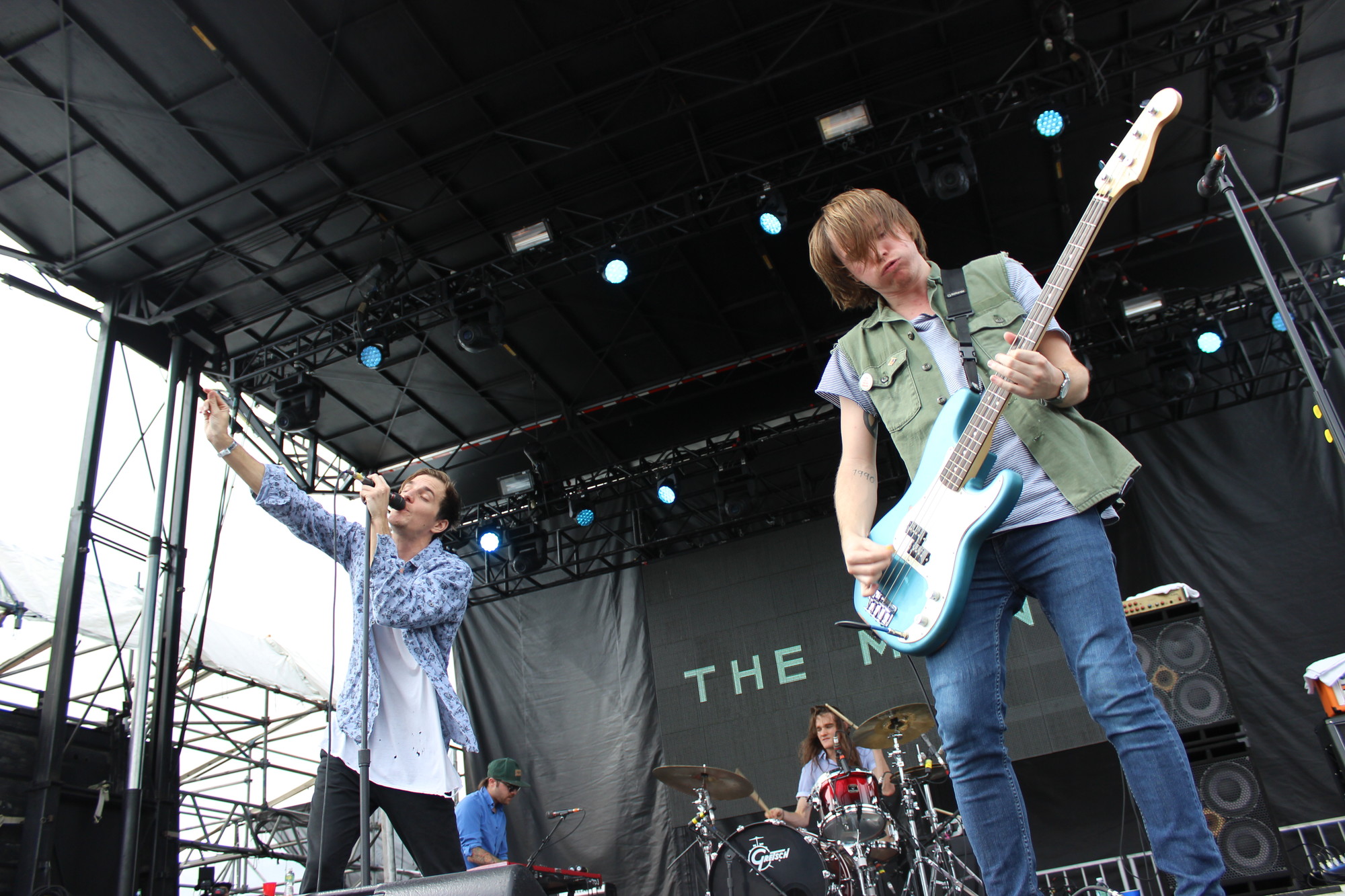 The Maine delighted the crowd on the Samsung Level Stage at Jones Beach last Sunday afternoon during the inaugural Billboard Hot 100 Music Festival, which featured more than 50 artists.