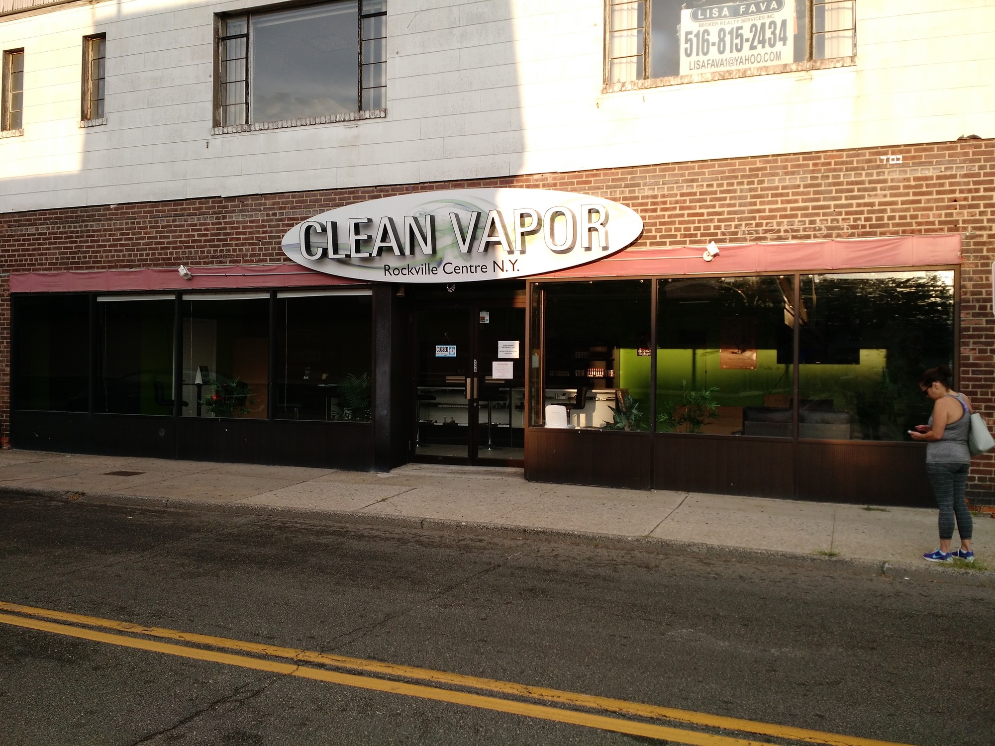 Clean Vapor Rockville Centre was shut down by the village under its law banning hookah bars. The owners are currently fighting the stop work order they received.