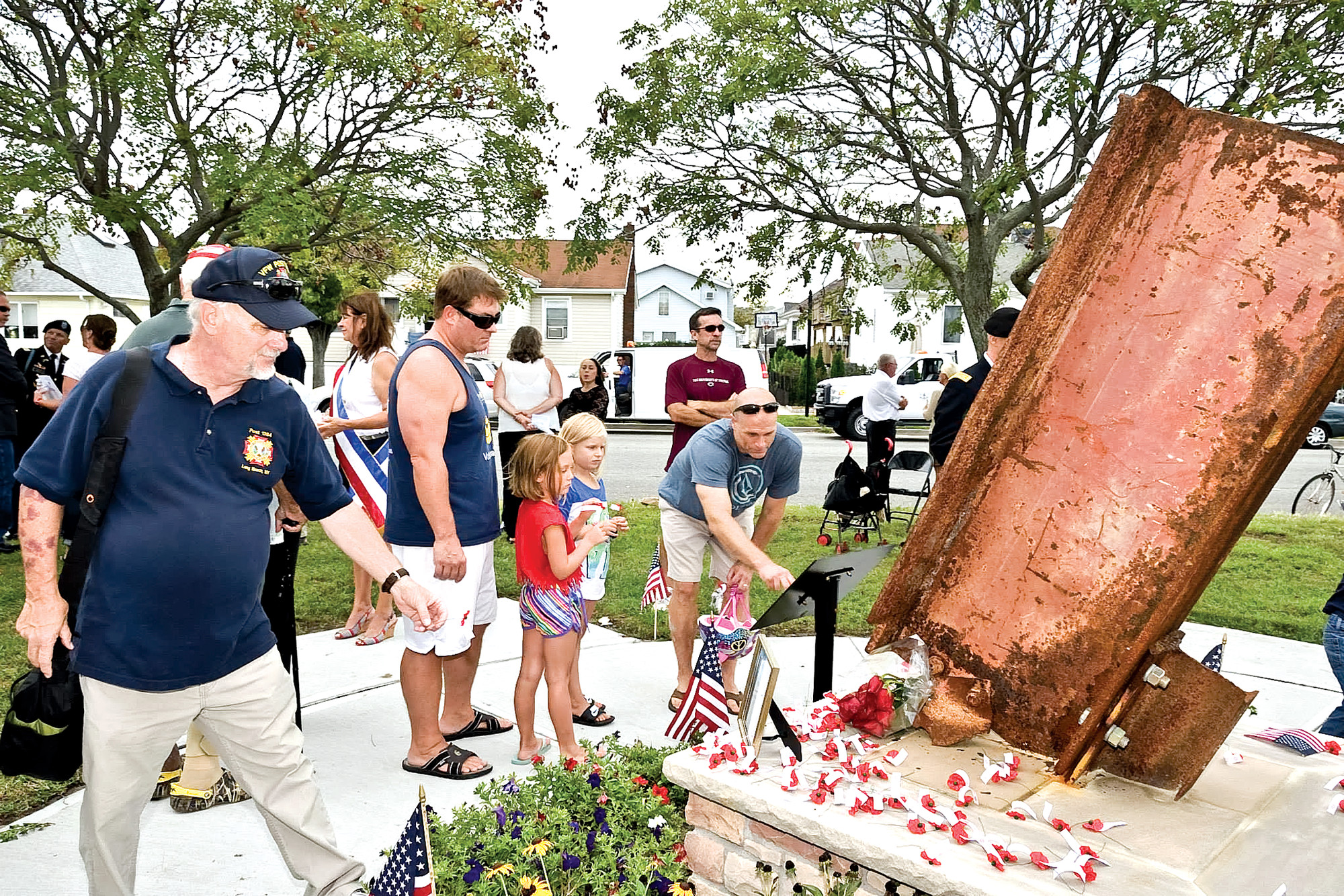 Courtesy City of Long Beach
About 200 people attended the ceremony last Sunday, hosted by the city and VFW Post 1384.