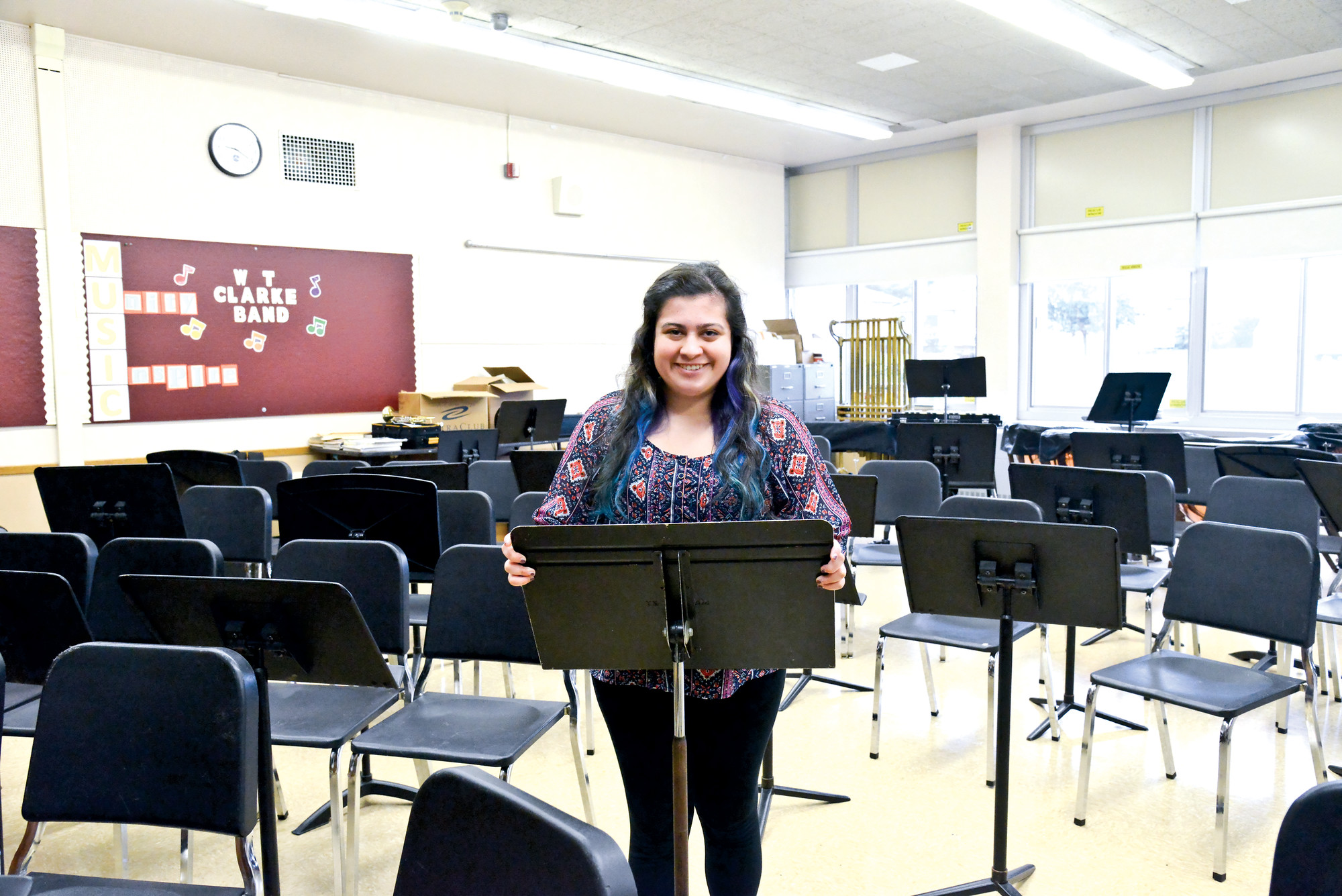 Juliet Rafanelli, a coloratura soprano, said that most people are shocked when they hear how high she can sing. The 17-year-old Clarke senior has performed at Carnegie Hall and Citifield.