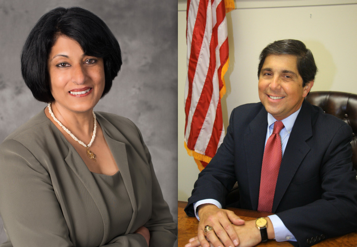 Nasrin Ahamad, town clerk since 2012, will face challenger Dino Amoroso in November.
