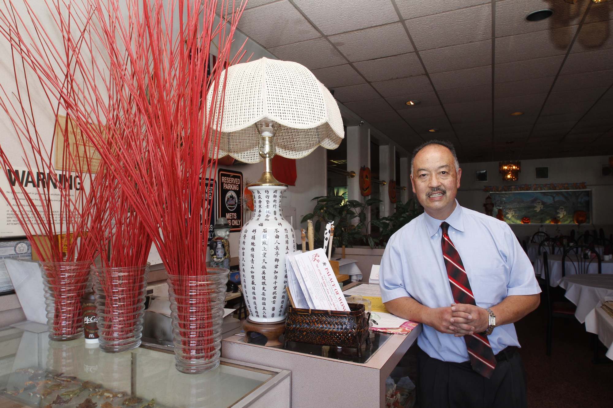David Wong said one of Palace of Wong’s draws for customers was its classic Cantonese restaurant styling.