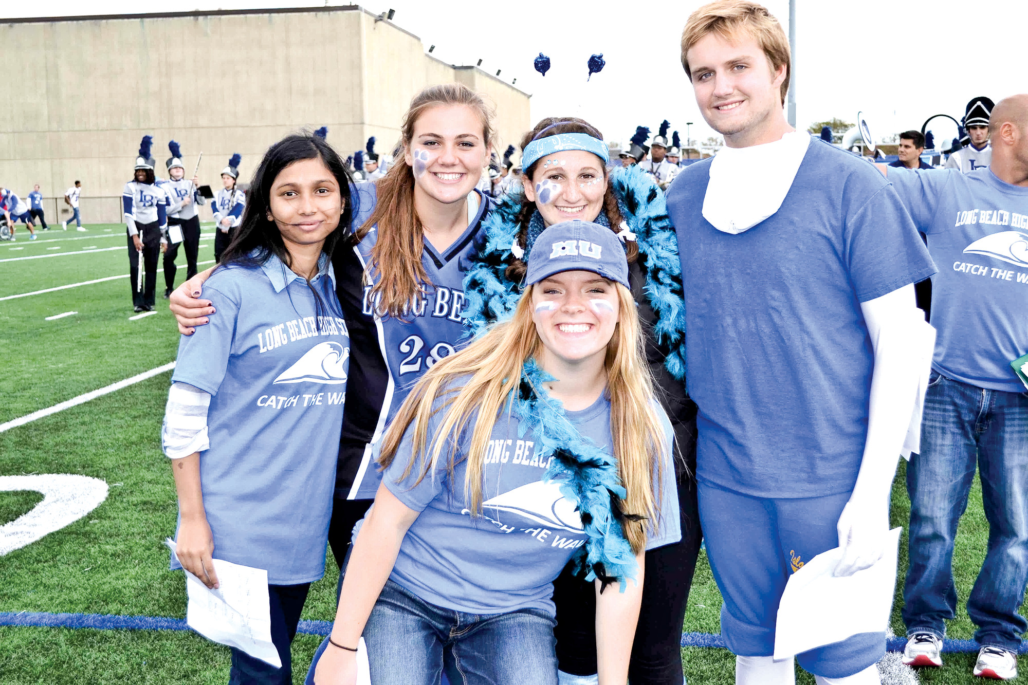 Long Beach High School celebrated its homecoming with a pep rally and football game.