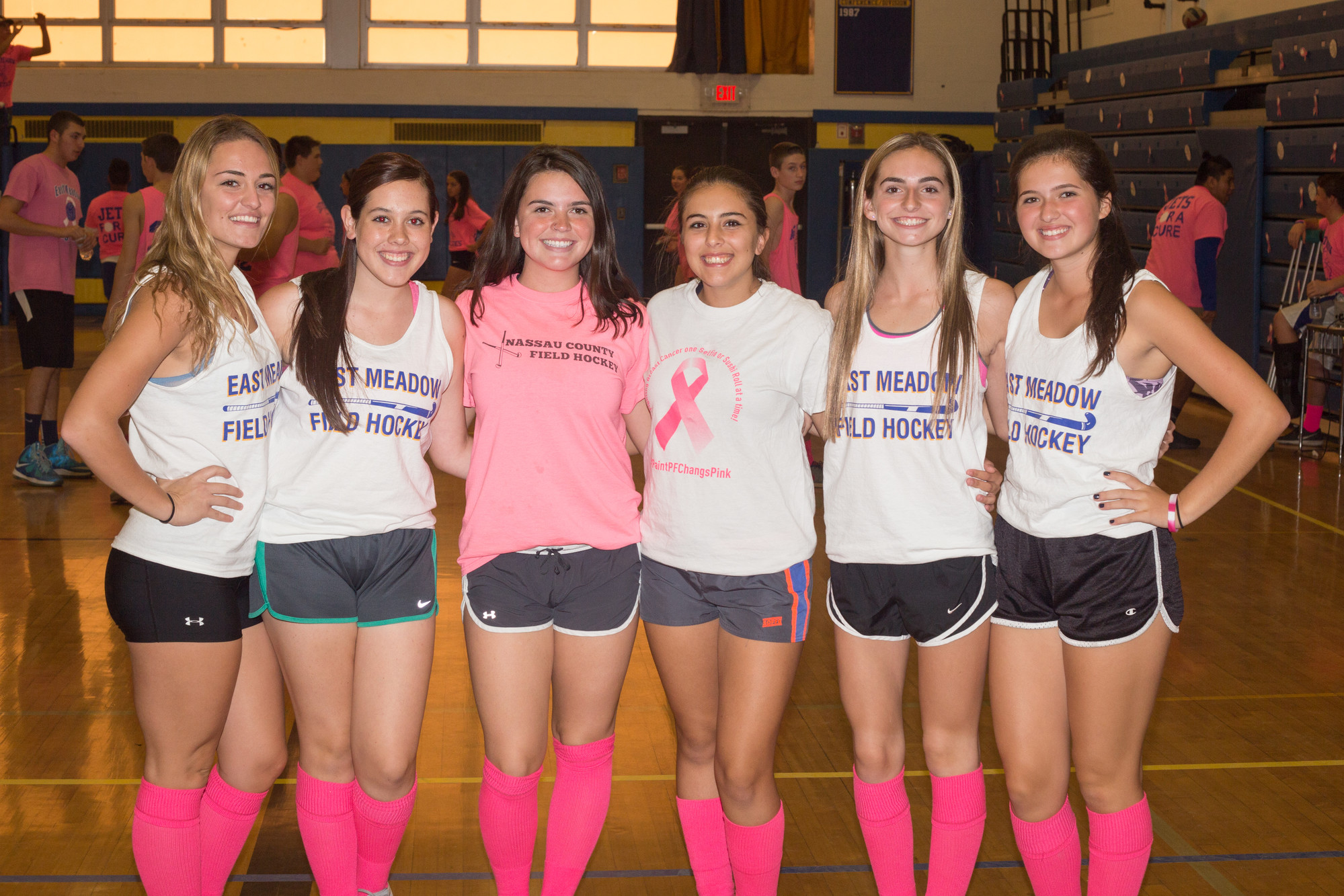 East meadow’s field hockey team took part in the unique tournament.
