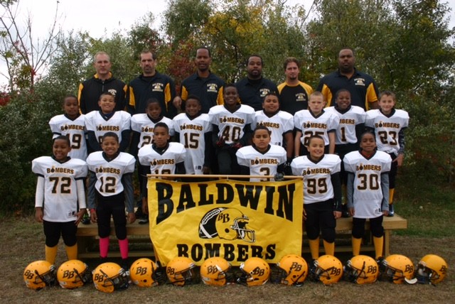The Baldwin Bombers 8 year olds finished the season 5-2-1.