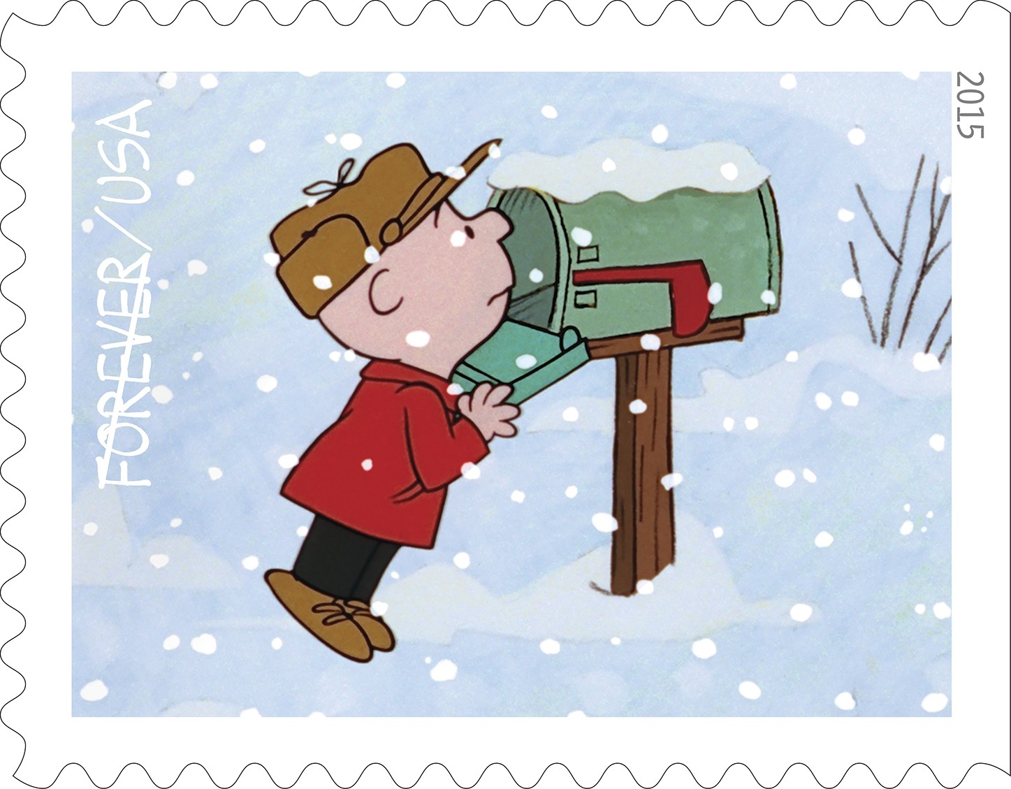 The Charlie Brown Christmas stamp collection makes its Postal Service debut this year to celebrate the 50th anniversary of “A Charlie Brown Christmas.”