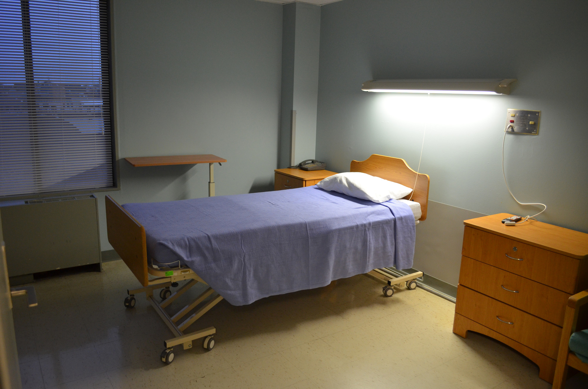 A newly designed room in the rehabilitation center.