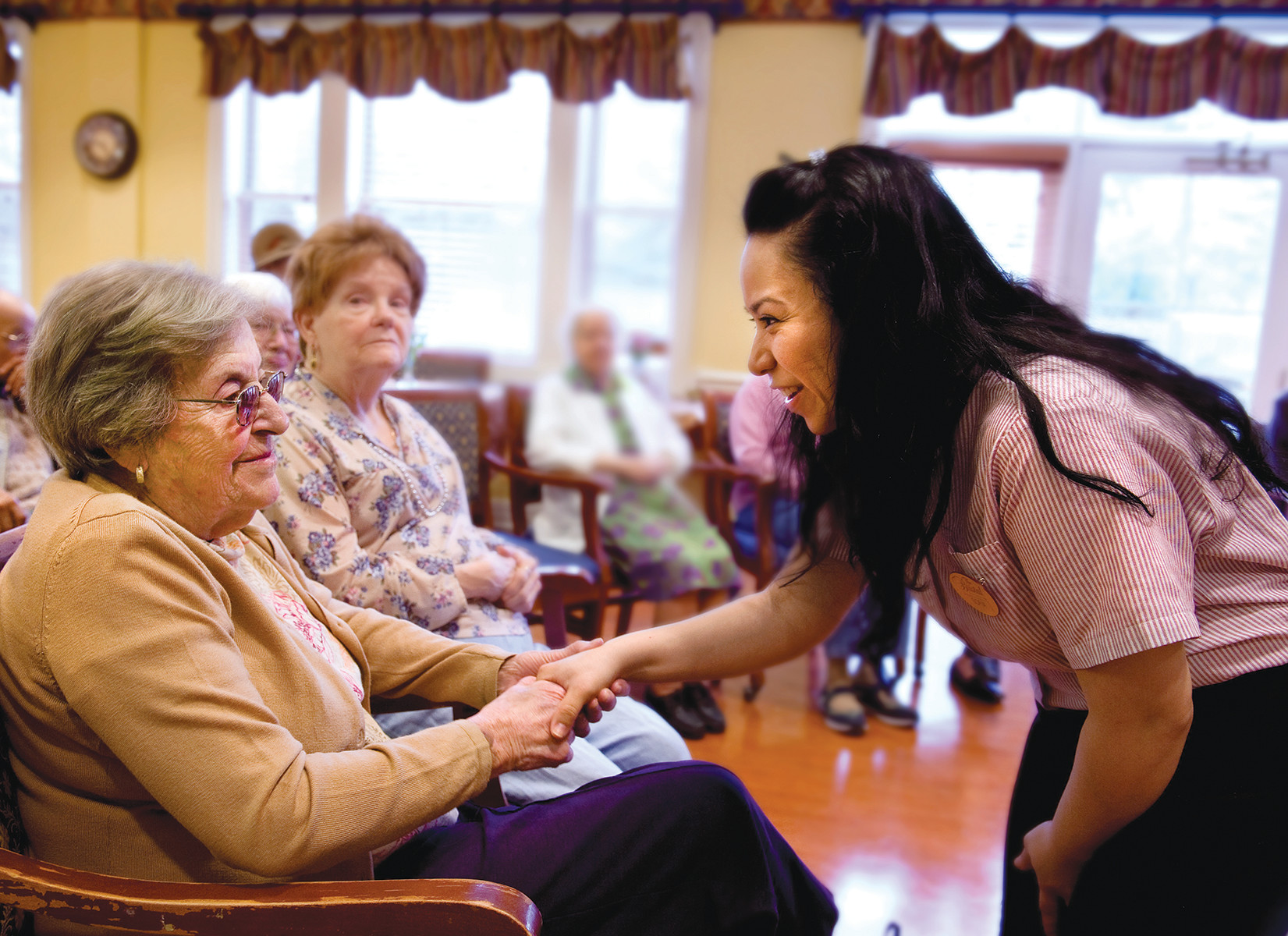 The Bristal houses a special neighborhood called Reflections, a comprehensive memory-care program that focuses on older adults who are facing early to mid-stage Alzheimer’s disease and related cognitive disorders.