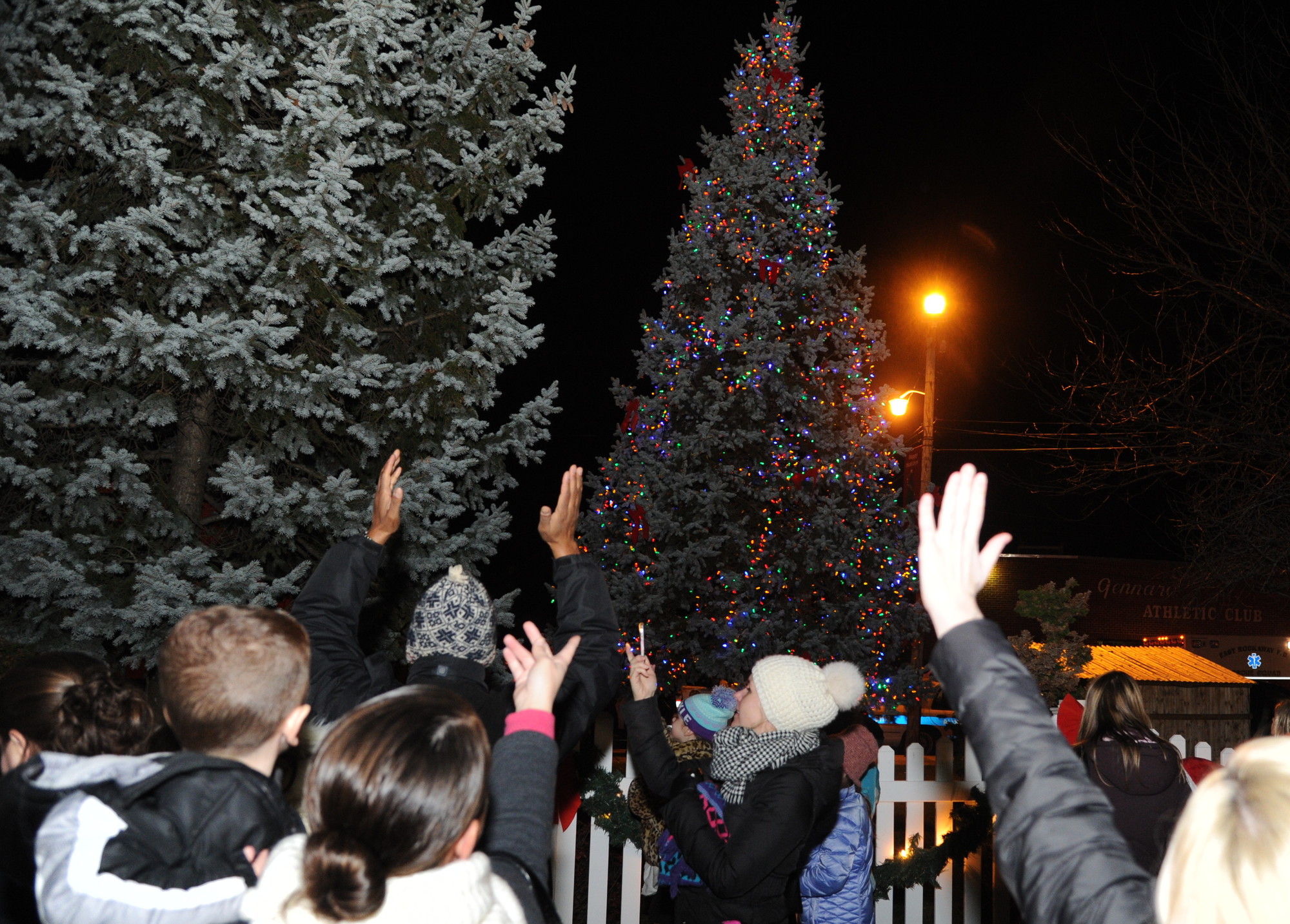 Fun tree lighting festival in East Rockaway Herald Community