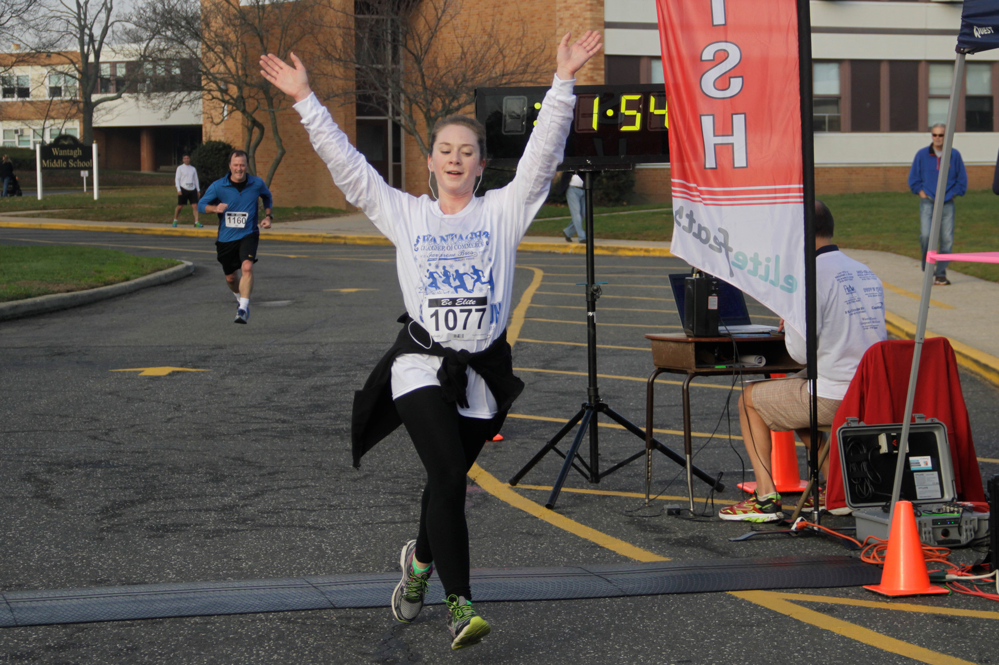 Lauren Consoli, of Wantagh, was a first-time participant in the Snowball Run, which was an annual event in Wantagh until 2012, and returned this year.