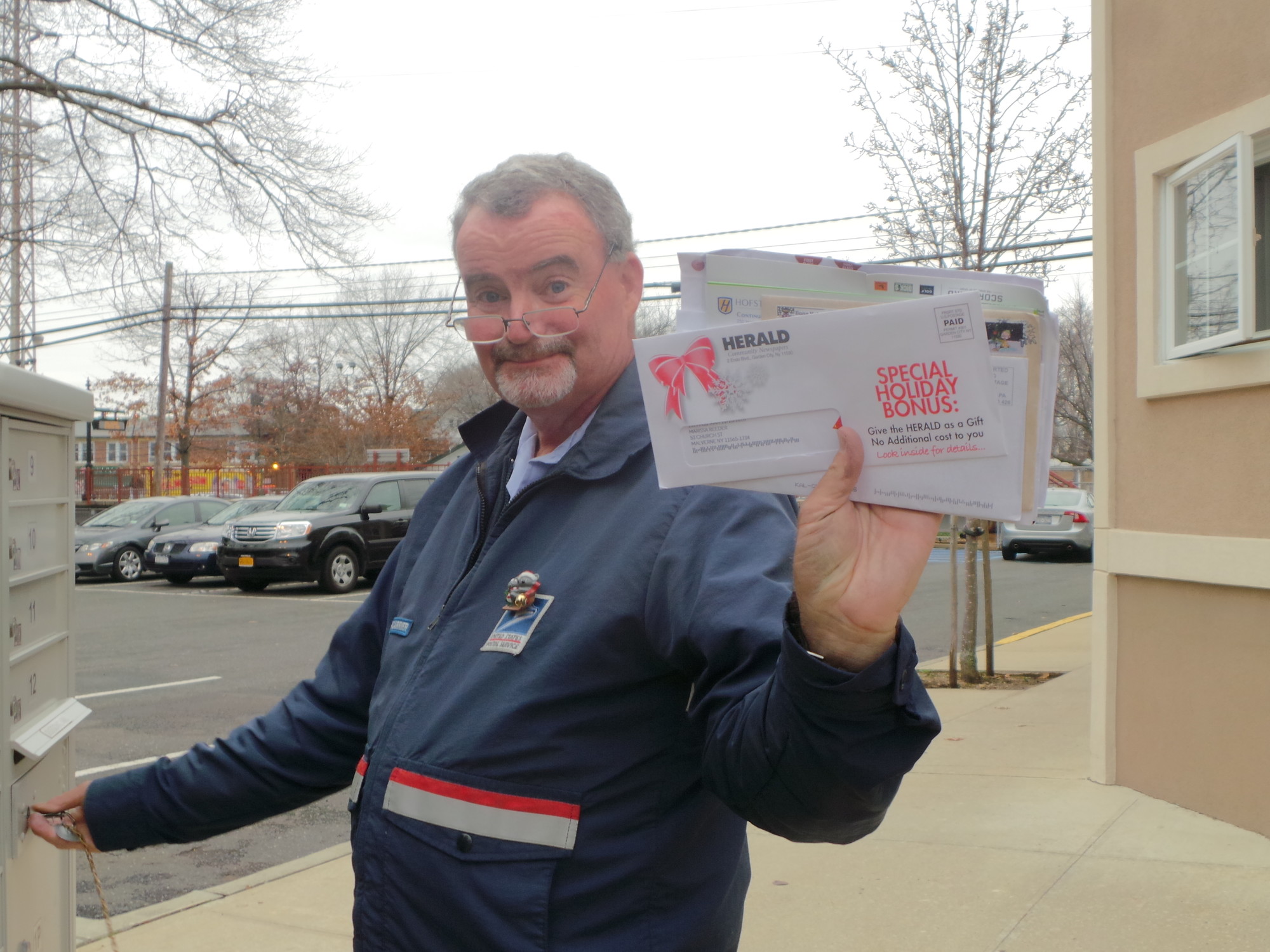 Read all about veteran Malverne postman, Walter Malloy, in this week's Herald.