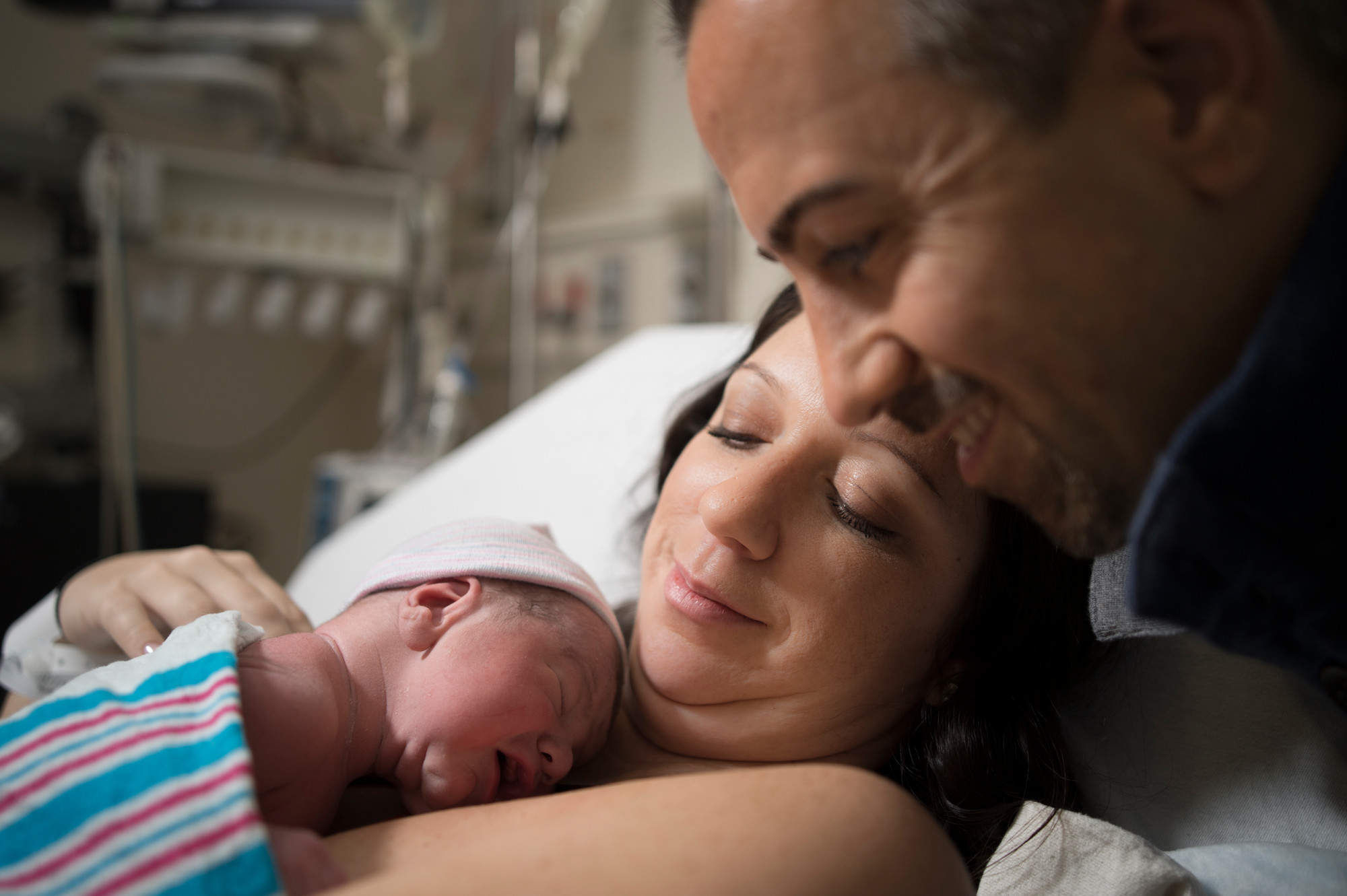 Joseph and Vanessa Sparacio welcomed their second child, Austin Joseph, to the world 31 seconds after midnight on Jan. 1.