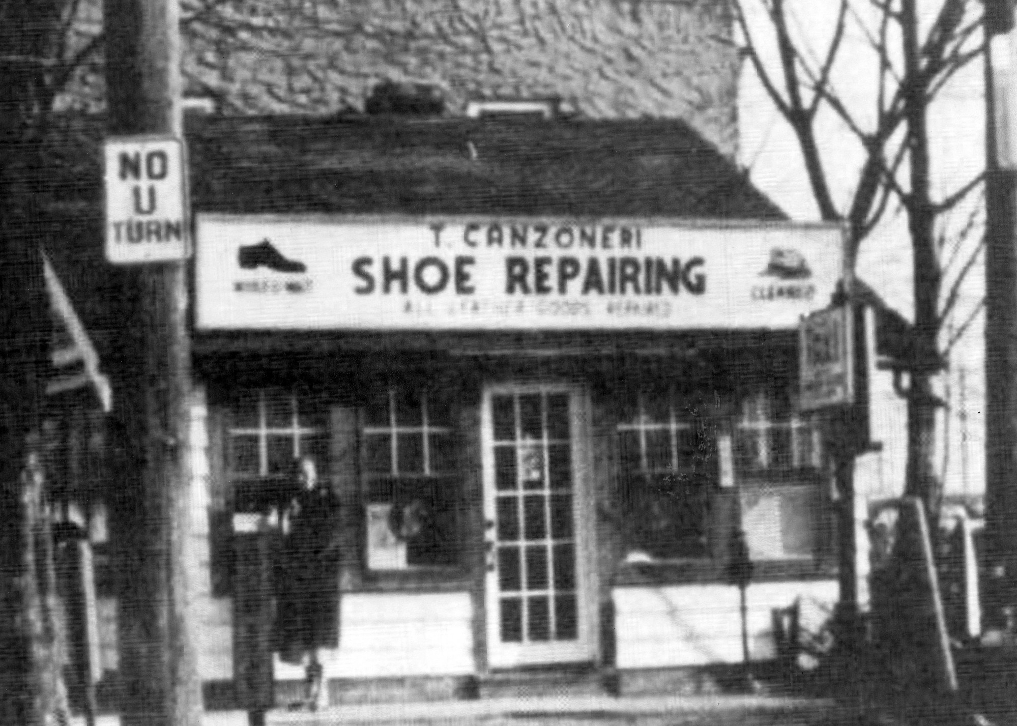 An undated photo of Tony Canzoneri Shoe Repairing, a business owned by the father of former Malverne mayor, Joseph Canzoneri. A new business, White House Home, is expected to open here in Feb. 2016