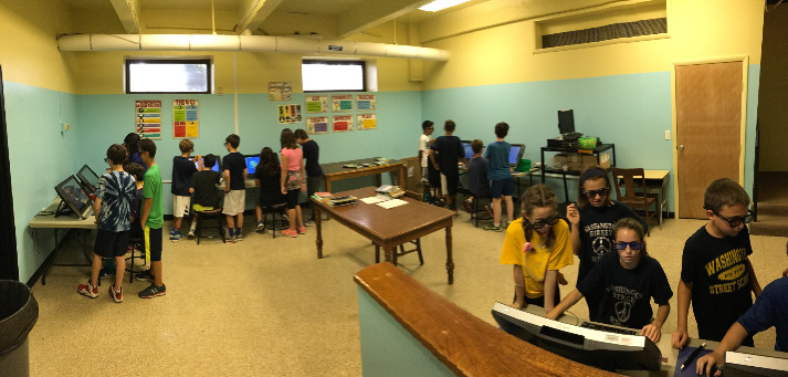 Twenty-four machines have been installed throughout the three schools in the Franklin Square School District. Each school has eight machines and are equipped with three glasses per Zspace machine.