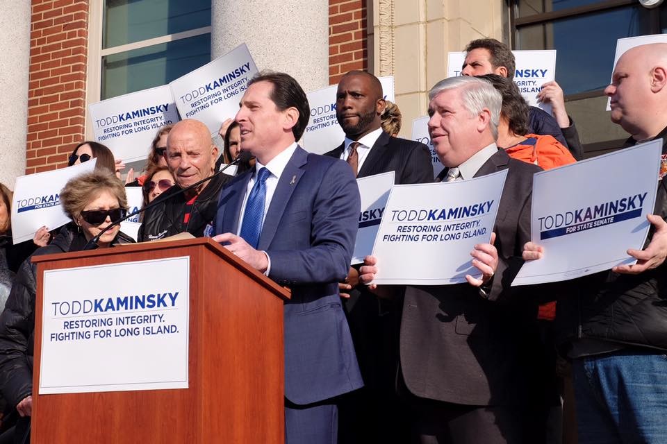Assemblyman Todd Kaminsky, of Long Beach, announced on Sunday that he will run for the State Senate. Photo courtesy Todd Kaminsky