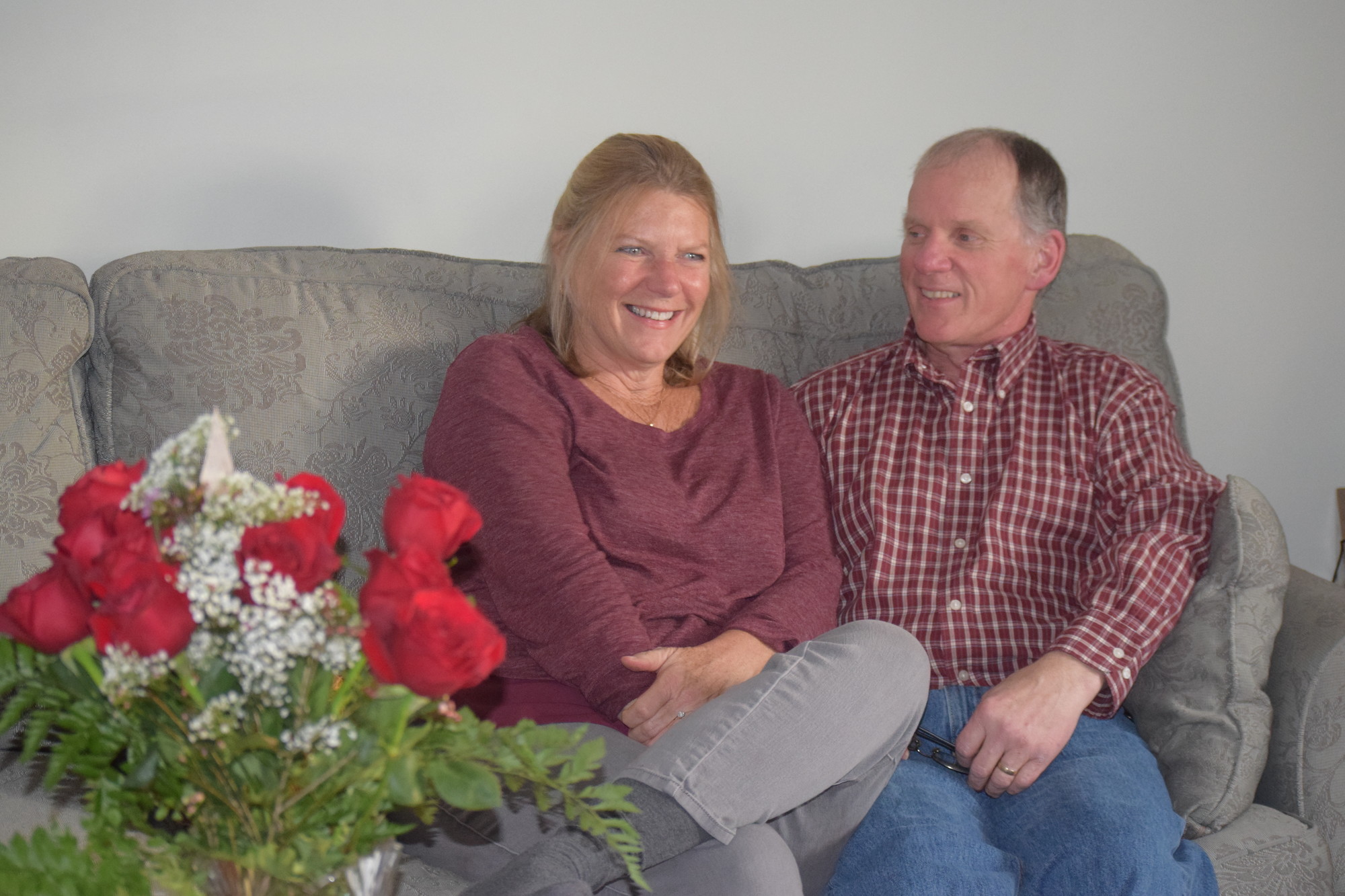 Mary and Brian Roach, of North Wantagh, still remember where they met and formed a bond 35 years ago.