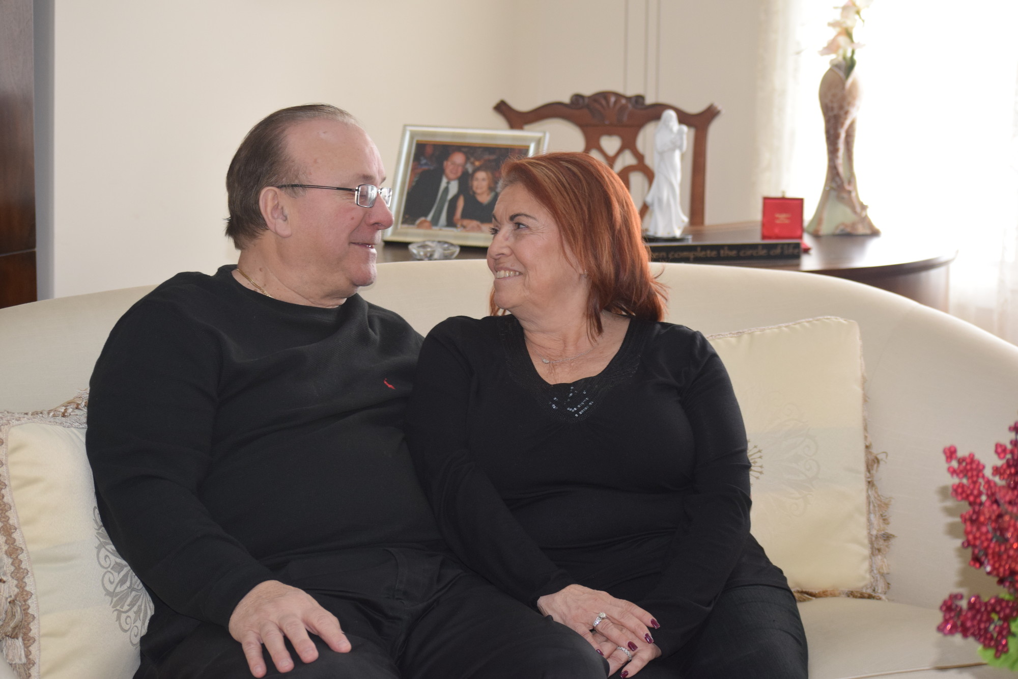 George and Josephine Pietramala, 71 and 67, look forward to spending Valentine’s Day in Manhattan at their favorite Italian restaurant, Il Vagabondo, and rooting on the Rangers at the Sunday game.